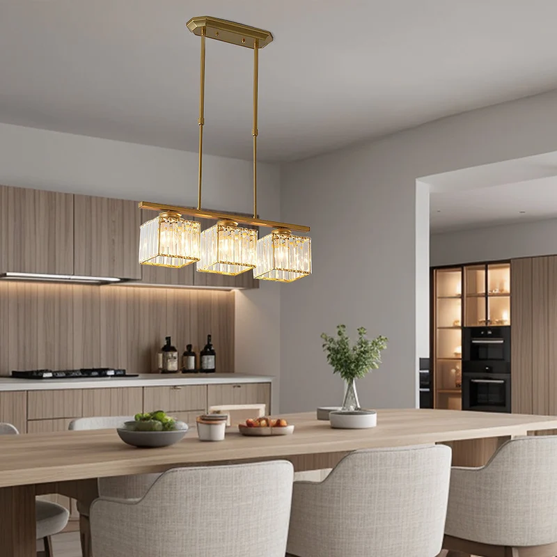 Hanglamp Glas E27 Zwart 3 of 4 Licht Eettafel Kookeiland Scandinavische Hanglamp Plafondlamp Keuken Woonkamer | Sansoti