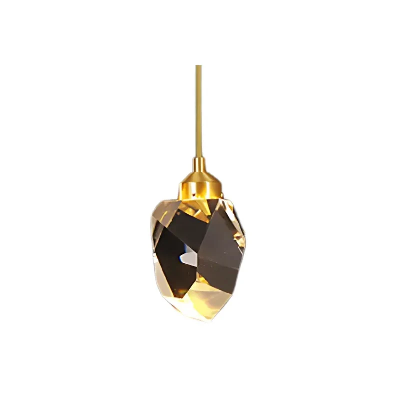 Hanglamp Glas Metaal Goud Verstelbaar Eettafel Woonkamer Keukeneiland Druppelvorm Designlamp Sfeerverlichting | Sansoti