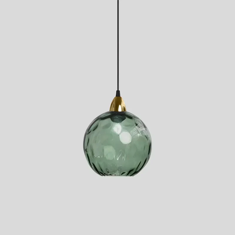 Hanglamp Glas E26 20 cm Grijs Eettafel Woonkamer Slaapkamer Rookglas Bollamp Pendellamp Sfeerverlichting | Sansoti