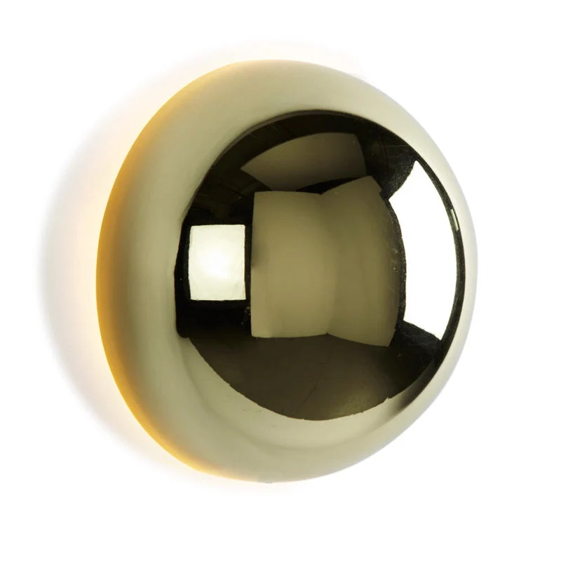 Ronde Wandlamp LED Glas IJzer Sfeerverlichting Hal Slaapkamer Woonkamer Minimalistische Wandverlichting Scandinavisch Interieur | Sansoti