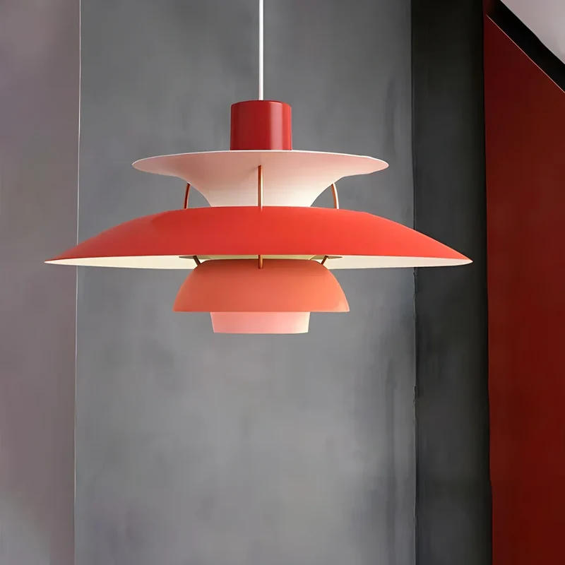 Hanglamp Metaal E27 Groen Eettafel Woonkamer Gelaagde Designlamp Scandinavische Hanglamp Sfeerverlichting Interieur | Sansoti