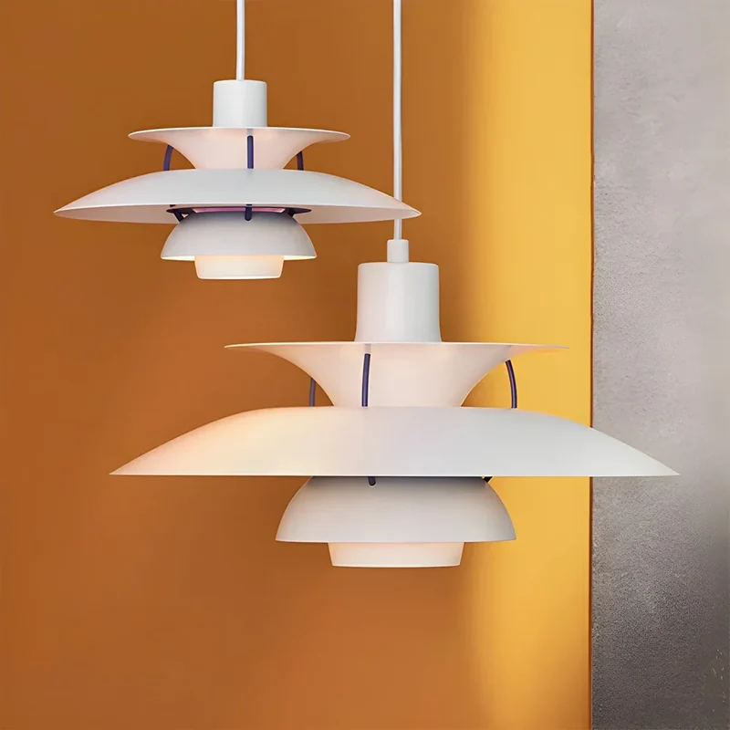 Hanglamp Metaal E27 Groen Eettafel Woonkamer Gelaagde Designlamp Scandinavische Hanglamp Sfeerverlichting Interieur | Sansoti