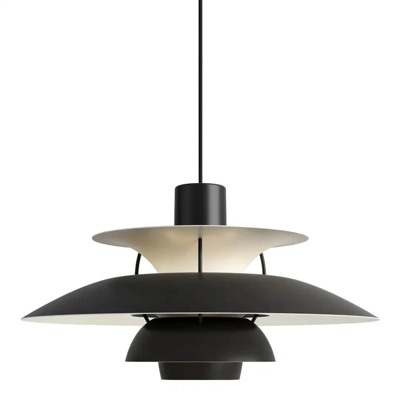 Hanglamp Metaal E27 Groen Eettafel Woonkamer Gelaagde Designlamp Scandinavische Hanglamp Sfeerverlichting Interieur | Sansoti