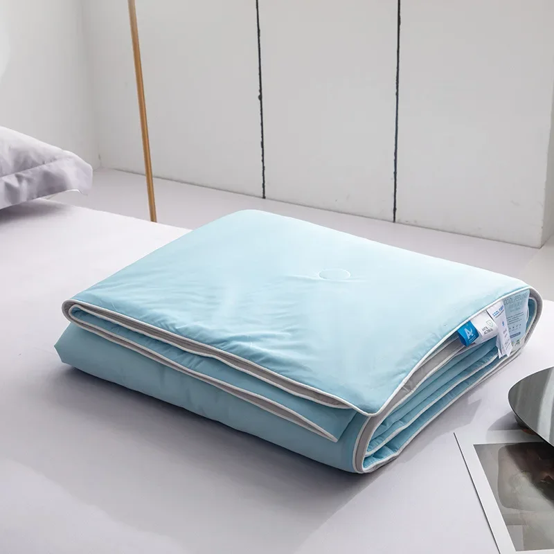 Koeldeken IJszijde Dubbelzijdig 150x200cm 200x230cm Zomer Verkoelend Deken Lichtgewicht Ademend Slaapkamer Warmteregelend Quilt | Sansoti