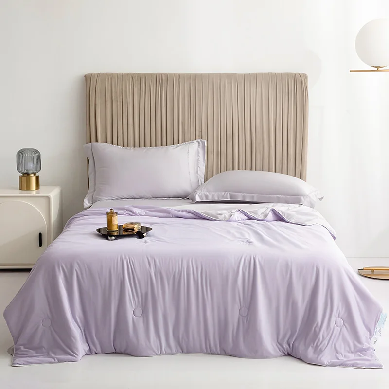 Koeldeken IJszijde Dubbelzijdig 150x200cm 200x230cm Zomer Verkoelend Deken Lichtgewicht Ademend Slaapkamer Warmteregelend Quilt | Sansoti