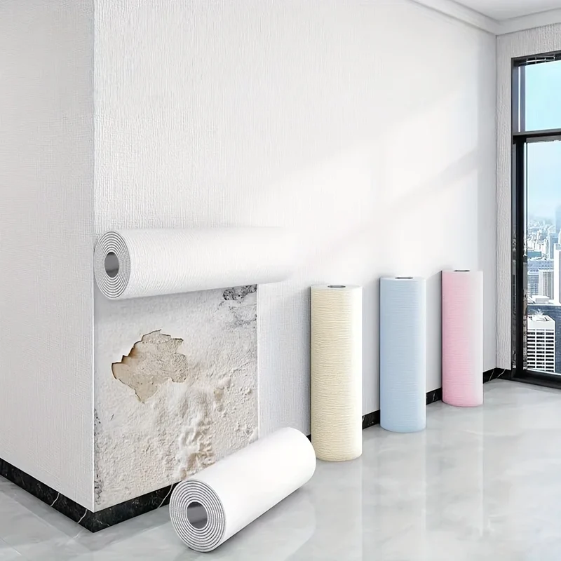 Zelfklevend Behang Linnen 3D 50cm Diatoom Wandpaneel Woonkamer Slaapkamer Muurdecoratie Zelfklevend Schuim Wandbekleding Rol | Sansoti