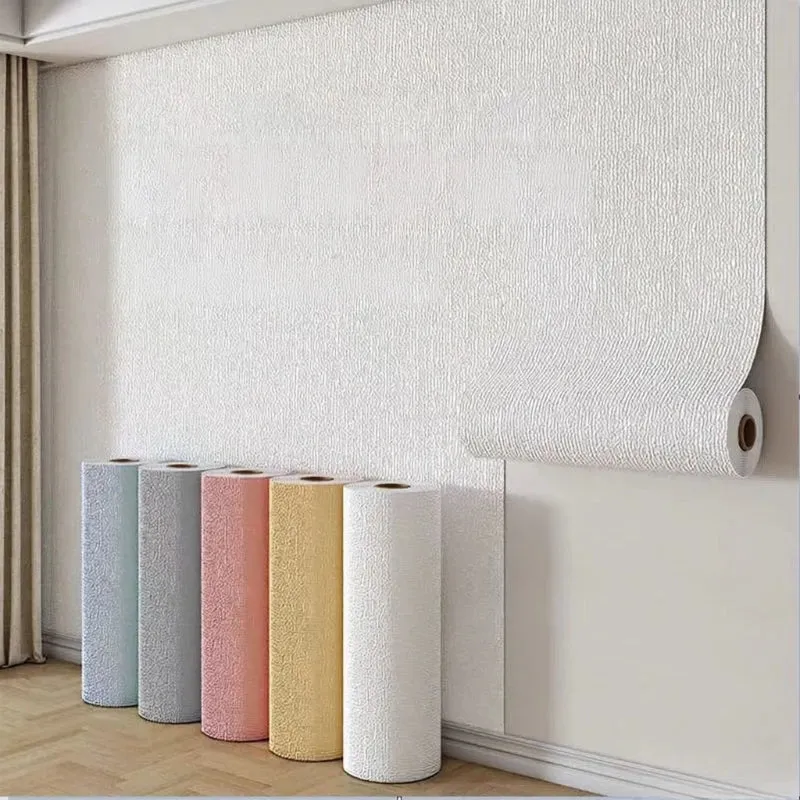 Zelfklevend Behang Linnen 3D 50cm Diatoom Wandpaneel Woonkamer Slaapkamer Muurdecoratie Zelfklevend Schuim Wandbekleding Rol | Sansoti