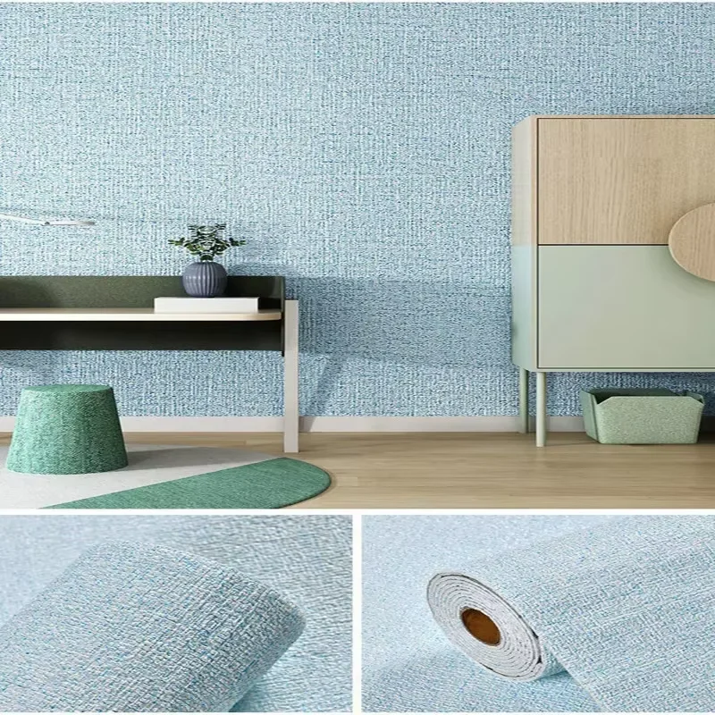 Zelfklevend Behang Linnen 3D 50cm Diatoom Wandpaneel Woonkamer Slaapkamer Muurdecoratie Zelfklevend Schuim Wandbekleding Rol | Sansoti