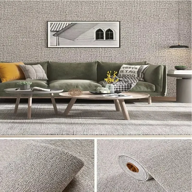 Zelfklevend Behang Linnen 3D 50cm Diatoom Wandpaneel Woonkamer Slaapkamer Muurdecoratie Zelfklevend Schuim Wandbekleding Rol | Sansoti