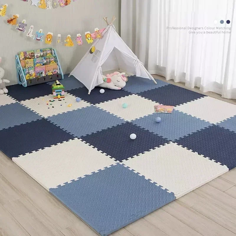 Puzzelmat Baby EVA Foam Vloertegels 30x30cm Antislip Speelmat Kinderen Kruipmat Zachte Speelvloer Babykamer Speelkamer | Sansoti