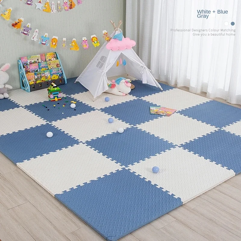 Puzzelmat Baby EVA Foam Vloertegels 30x30cm Antislip Speelmat Kinderen Kruipmat Zachte Speelvloer Babykamer Speelkamer | Sansoti