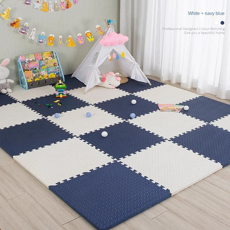 Puzzelmat Baby EVA Foam Vloertegels 30x30cm Antislip Speelmat Kinderen Kruipmat Zachte Speelvloer Babykamer Speelkamer | Sansoti