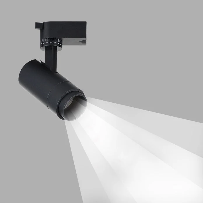 Railverlichting LED Aluminium Zwart Wit 3-5 Spots Woonkamer Keuken Hal Plafond Spotlamp Railspot Ingebouwde LED Dimbaar | Sansoti