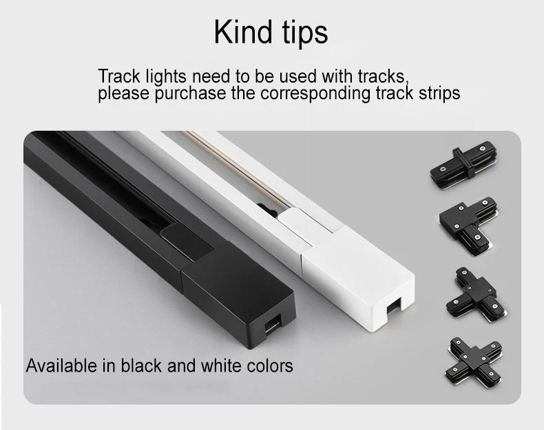 Railverlichting LED Aluminium Zwart Wit 3-5 Spots Woonkamer Keuken Hal Plafond Spotlamp Railspot Ingebouwde LED Dimbaar | Sansoti