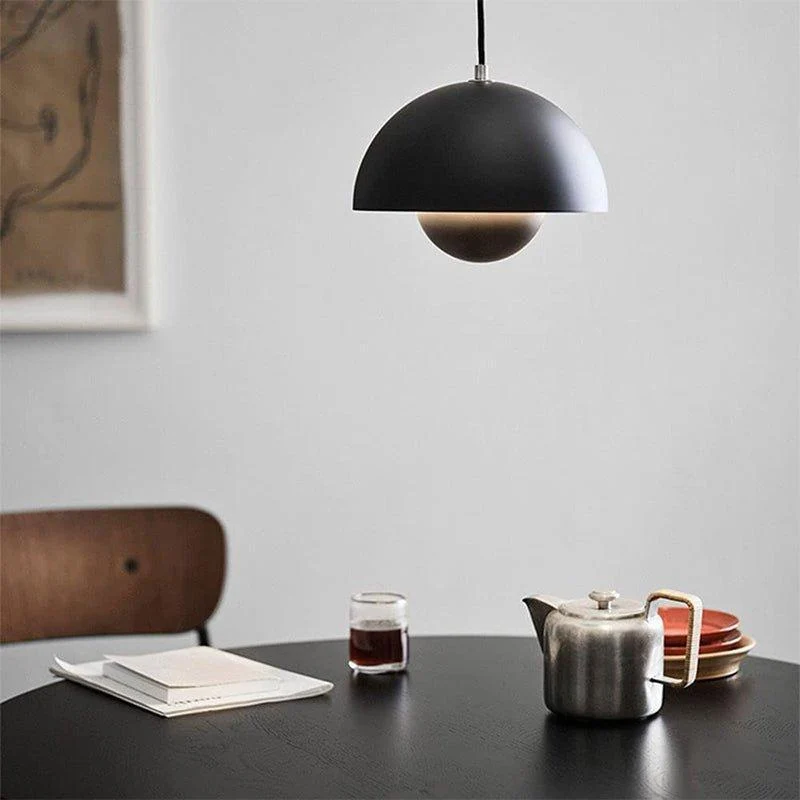 Hanglamp Scandinavisch LED Aluminium Rond Design Modern Kleuren E27 | Sansoti
