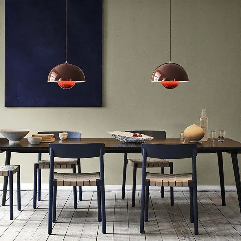 Hanglamp Scandinavisch LED Aluminium Rond Design Modern Kleuren E27 | Sansoti