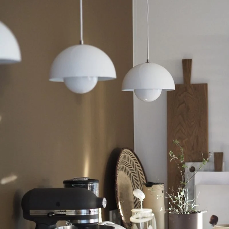 Hanglamp Scandinavisch LED Aluminium Rond Design Modern Kleuren E27 | Sansoti
