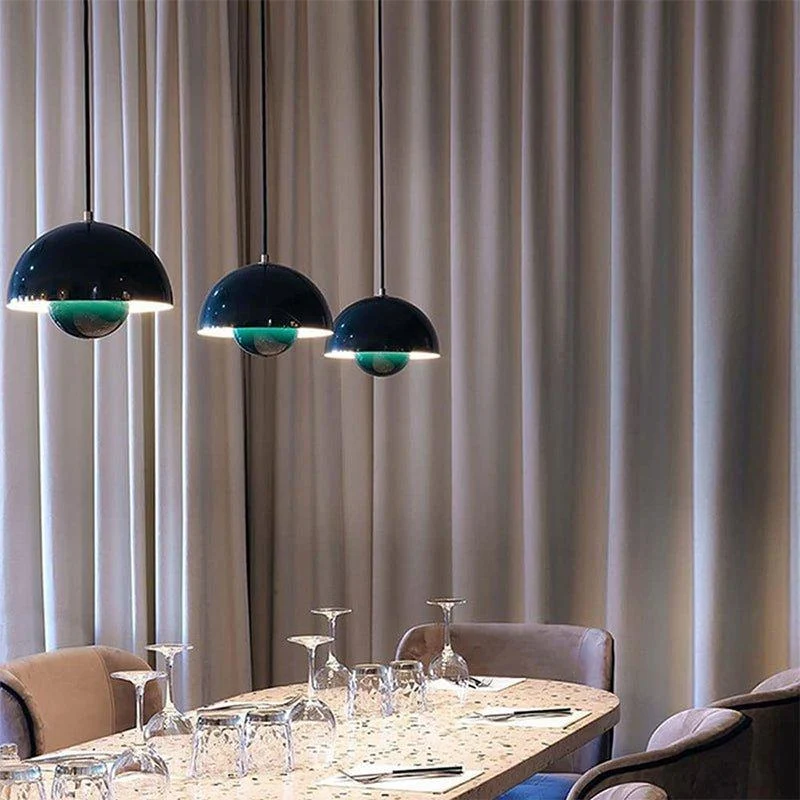 Hanglamp Scandinavisch LED Aluminium Rond Design Modern Kleuren E27 | Sansoti