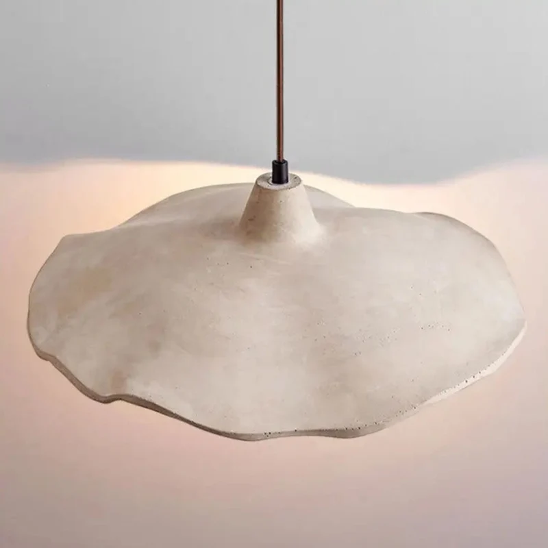 Hanglamp Travertin Beige Organische Vorm 42cm E27 | Sansoti