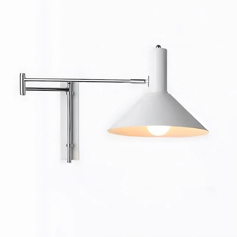 Wandlamp Zwenkbaar 360 Graden Metaal E27 Bedlamp Woonkamer Slaapkamer Modern | Sansoti