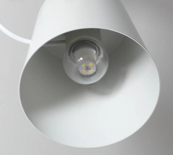 Wandlamp Kegel Hout IJzer Leren Band E27 Industrieel Zwart Wit Woonkamer | Sansoti