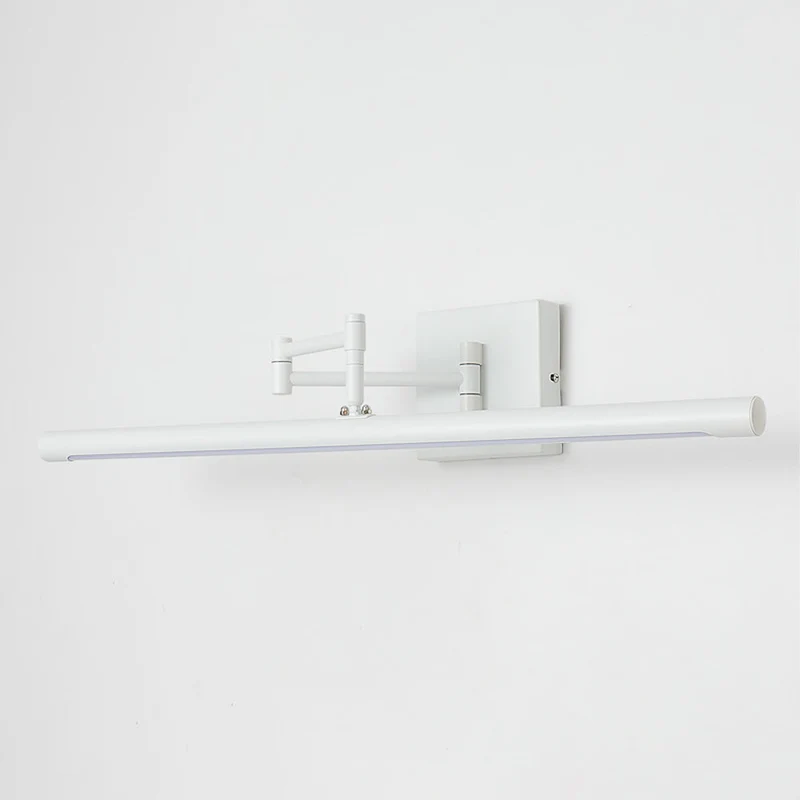 Badkamerlamp Zwenkarm Mat Zwart LED Badkamer Spiegel Visagie Wand IJzer Acryl Modern Minimalistisch | Sansoti