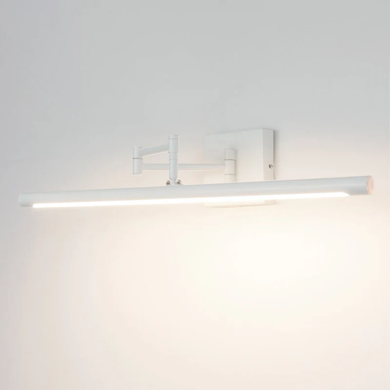 Badkamerlamp Zwenkarm Mat Zwart LED Badkamer Spiegel Visagie Wand IJzer Acryl Modern Minimalistisch | Sansoti