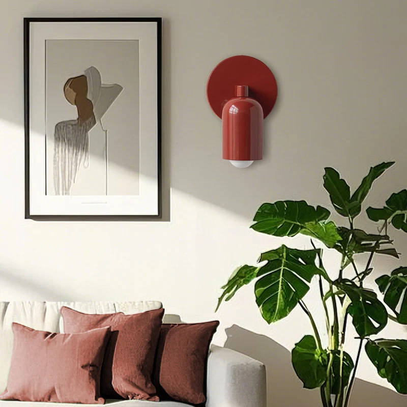 Wandlamp Ijzer Mat Modern LED 8W E27 Slaapkamer Gang Badkamer Trap Woonkamer Binnen | Sansoti