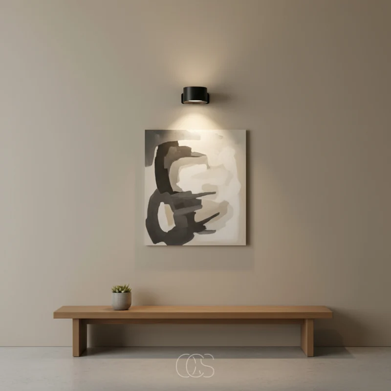 Draadloze Wandlamp Plakken zonder Boren USB-C Oplaadbaar 360° Draaibaar Dimbaar Sfeerlamp | Sansoti