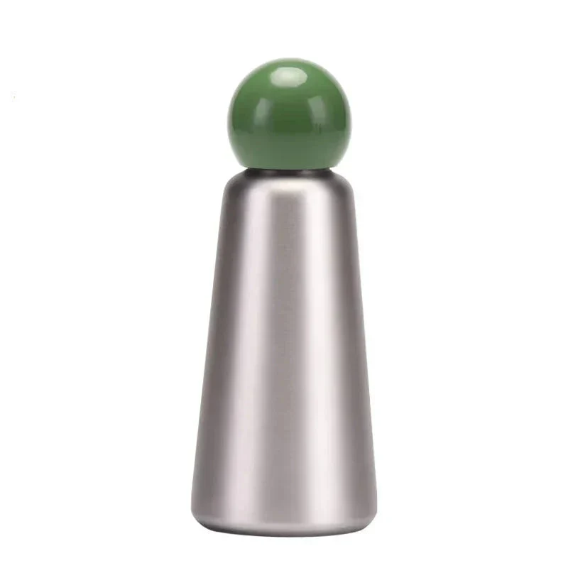 Thermoskan 500ml Dubbelwandig Vacuüm RVS 12u Warm 24u Koud Lekvrij Isolatiefles Drinkfles Waterfles Thermosfles | Sansoti