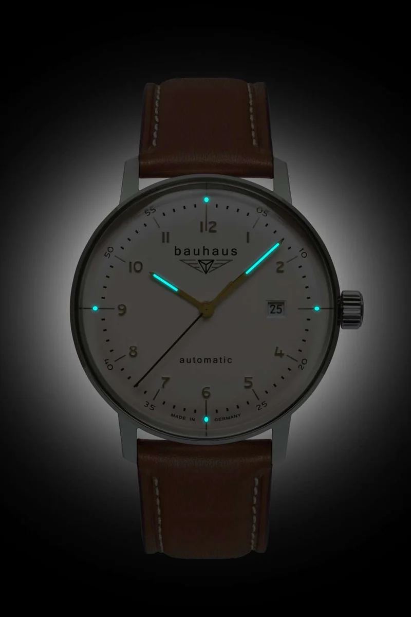 Bauhaus 2064-1 Herren Automatik • Mineralglas K1 • Made in Germany