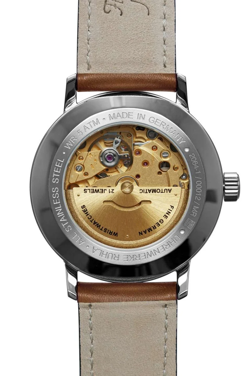 Bauhaus 2064-1 Herren Automatik • Mineralglas K1 • Made in Germany