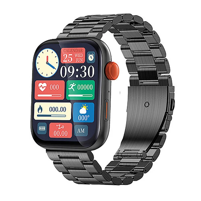 Atlanta 9739/7 Smartwatch Unisex Schwarz • Aktivitätstracker • Mineralglas