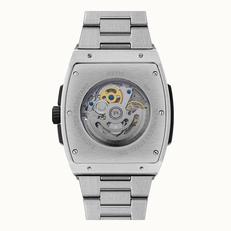 Ingersoll 1892 The Challenger I12310 Herren Armbanduhr Silber • Automatikwerk • Mineralglas