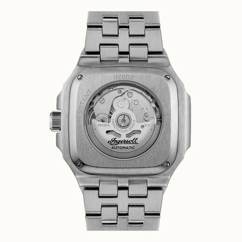 Ingersoll 1892 The Yield I17802 Herren Armbanduhr Grün • Automatikwerk • Mineralglas mit Leuchtzeiger