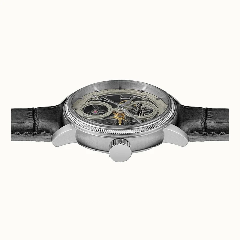 Ingersoll 1892 The Guy I17501 Herren Armbanduhr Grau • Automatikwerk • Mineralglas