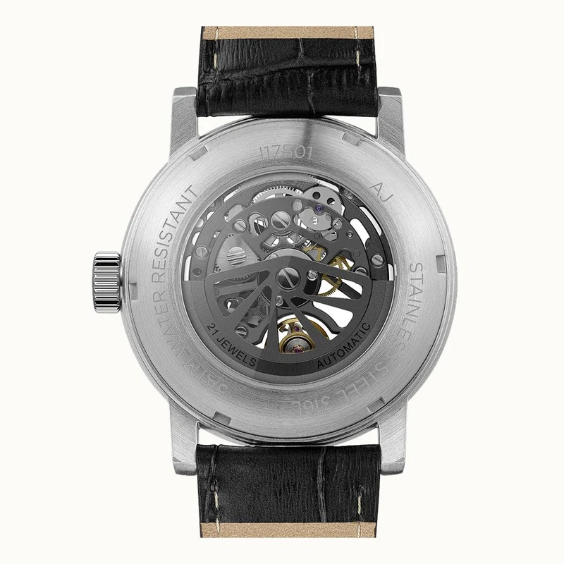 Ingersoll 1892 The Guy I17501 Herren Armbanduhr Grau • Automatikwerk • Mineralglas