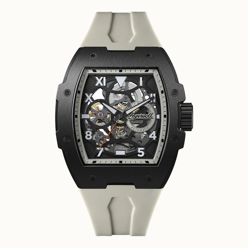 Ingersoll 1892 The Play I15305 Herren Armbanduhr Schwarz • Automatikwerk • Mineralglas