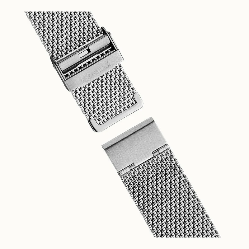 Ingersoll 1892 The Herald I00405B Herren Armbanduhr Silber • Skelettiertes Automatikwerk • Mineralglas