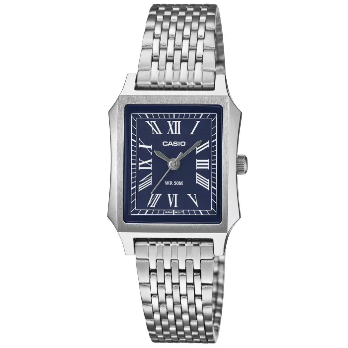 Casio Timeless LTP-B190D-2BVER Damen • Mineralglas • Edelstahl-Armband