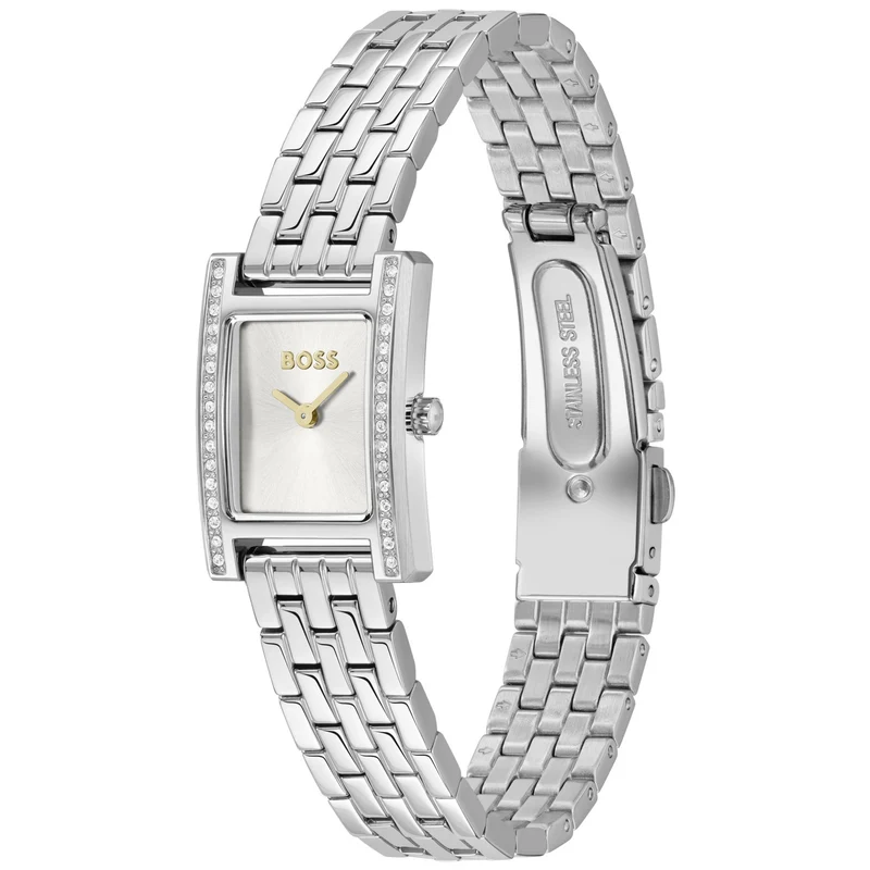 BOSS Lucy Precious 1502816 Damen Armbanduhr Gold • Quarzwerk • Mineralglas