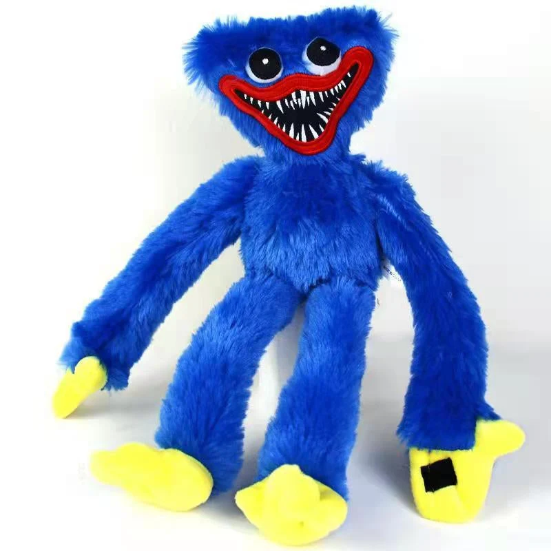 Knuffel Fantasiefiguur 40cm Zacht Gevuld Pluche Speelkameraad Kinderkamer Decoratie Blauw Rood Knuffeldier | Sansoti