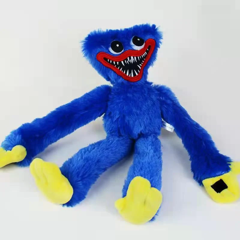 Knuffel Fantasiefiguur 40cm Zacht Gevuld Pluche Speelkameraad Kinderkamer Decoratie Blauw Rood Knuffeldier | Sansoti