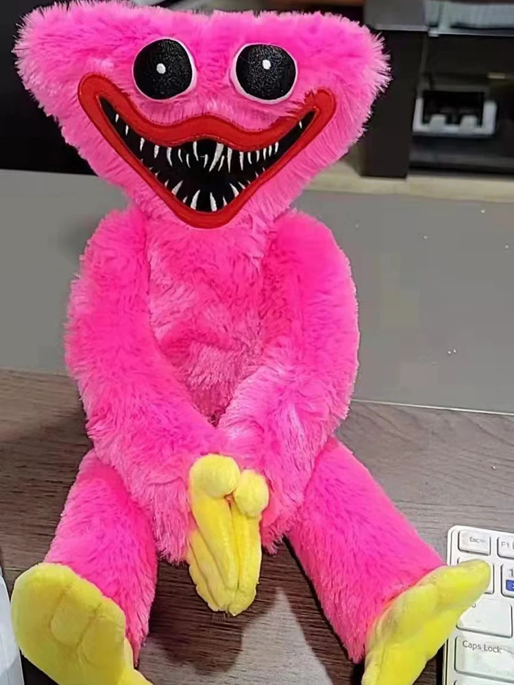 Knuffel Fantasiefiguur 40cm Zacht Gevuld Pluche Speelkameraad Kinderkamer Decoratie Blauw Rood Knuffeldier | Sansoti