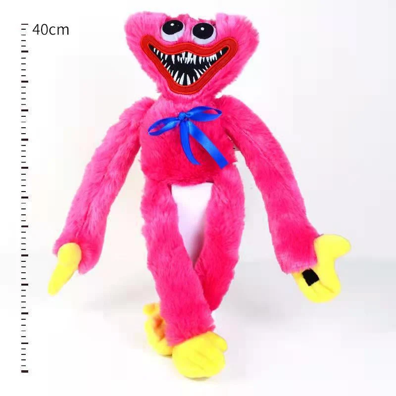 Knuffel Fantasiefiguur 40cm Zacht Gevuld Pluche Speelkameraad Kinderkamer Decoratie Blauw Rood Knuffeldier | Sansoti