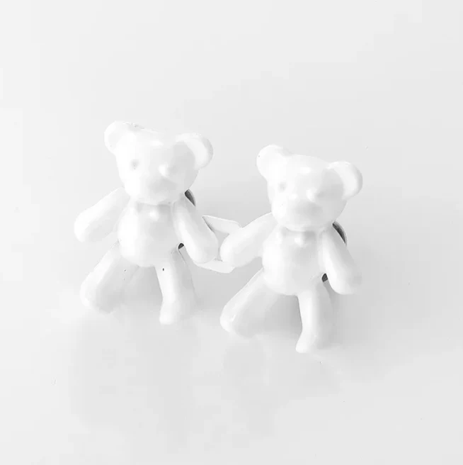 Verstelbare Tailleknijper Beer Metaal Decoratief Broekclip Herbruikbaar Unisex Mode Accessoire Kledingclip | Sansoti