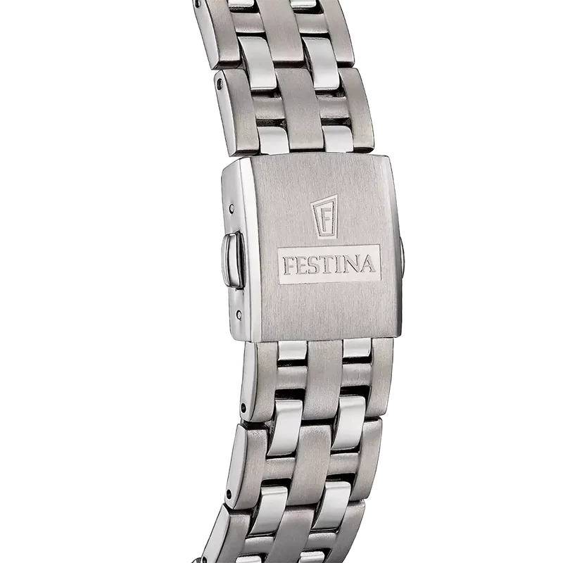Festina Titanium F20696/3 Herren Armbanduhr Schwarz • Titan-Gehäuse & -Armband • Mineralglas
