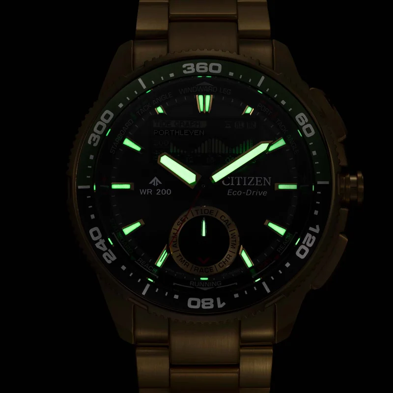 Citizen PROMASTER Wave Tracker JV3002-51E Herren Armbanduhr Schwarz • Saphirglas • Eco-Drive Solar