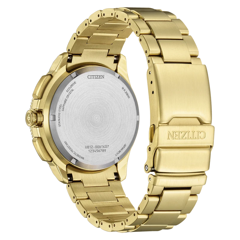 Citizen PROMASTER Wave Tracker JV3002-51E Herren Armbanduhr Schwarz • Saphirglas • Eco-Drive Solar