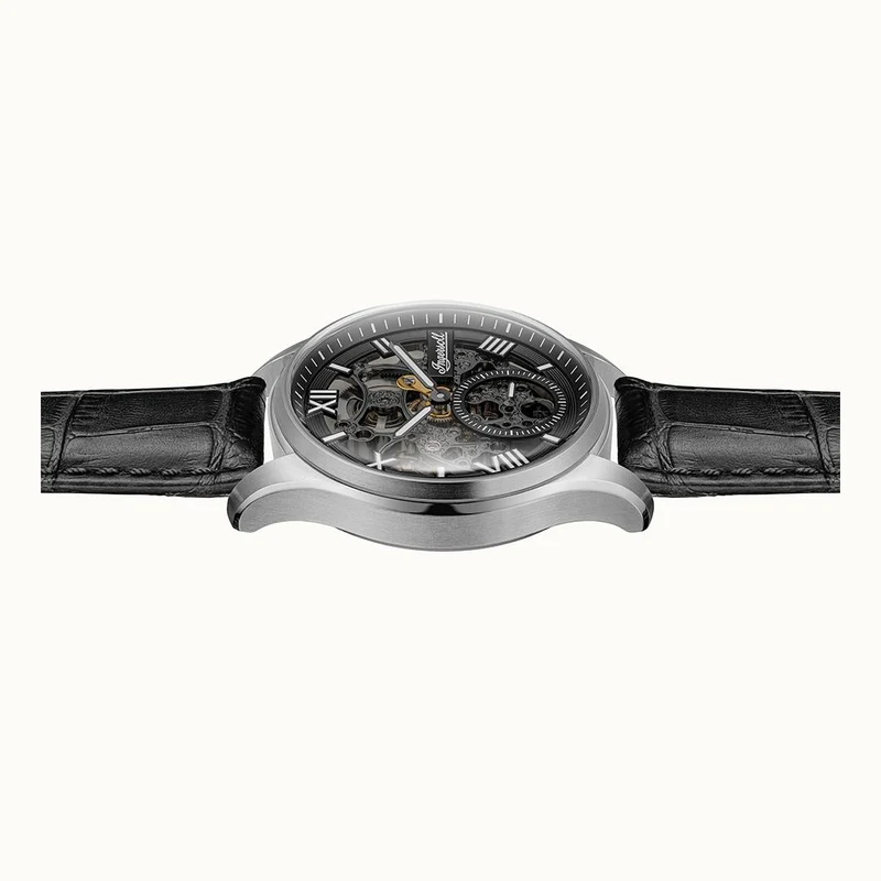Ingersoll 1892 The Maverick I17401 Herren Armbanduhr Schwarz • Automatikwerk • Mineralglas